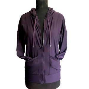 RBX Women's Deep Purple Zip-Up Hoodie/Jacket